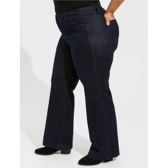 Studio by Torrid Trouser Boot Jean in Ozone 18 Regular - Picture 2 of 15